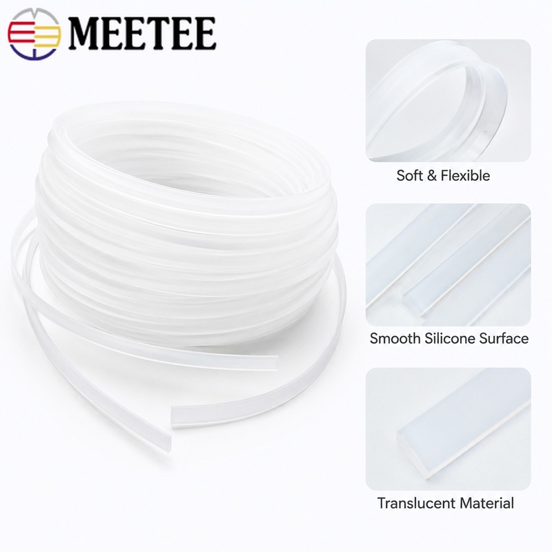 Meetee 10Meters Clear Polyeste - Textile Sewing Support 评论和价格