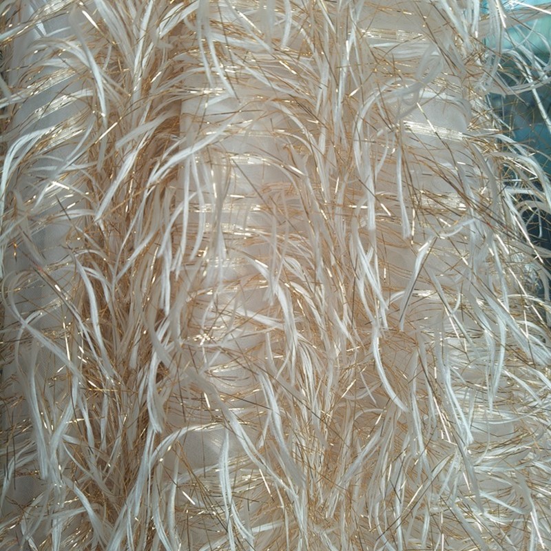 140Cm wide Gold Regular Fringe - Sewing Knit 评论和价格