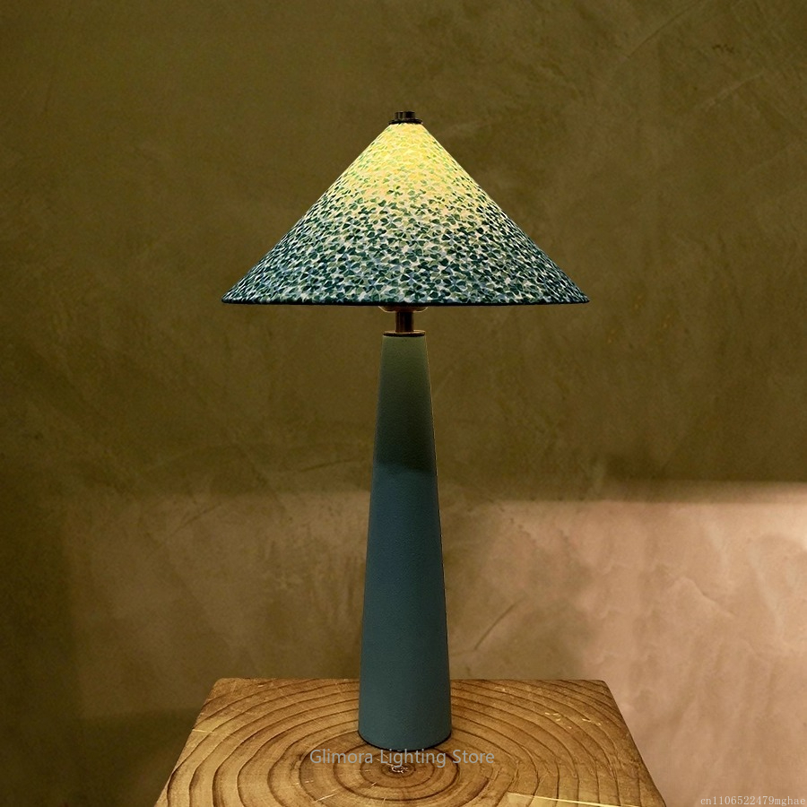 Teal Umbrella Shape Table Lamp - Century Textile & Sewing Supply By Owner 评论和价格