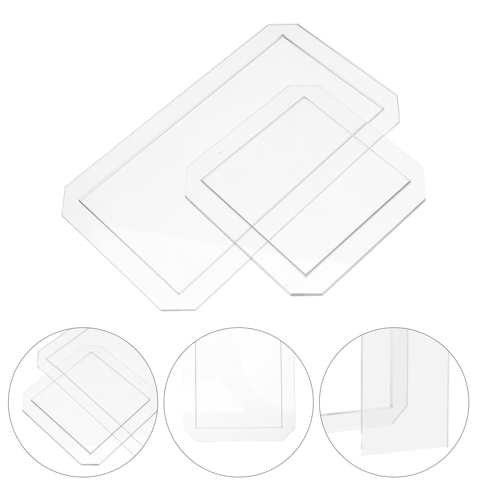 8Pcs Quilting Templates Rectan - Quilting Ruler Square 评论和价格