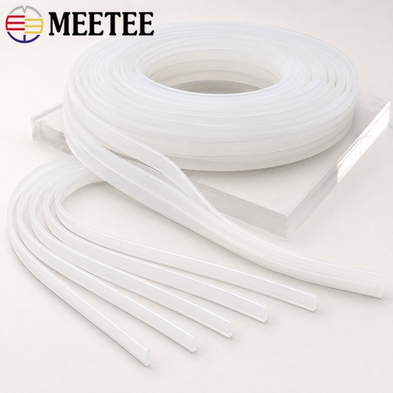 5M 4-12x1.3-2mm Clear Plastic  - Textile Sewing Support 评论和价格